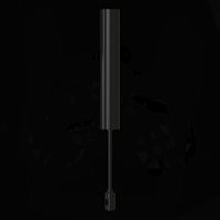 ST028.402.00 Потолочное основание для блока питания с вводом питания ST-Luce Черный FARM