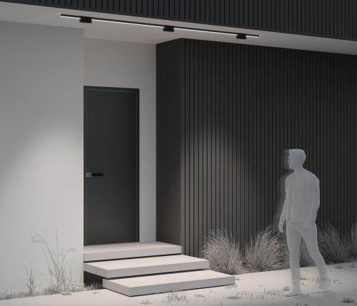 Уличный трековый светильник Outdoor O-TR01-2-S-10WB3K фото 3