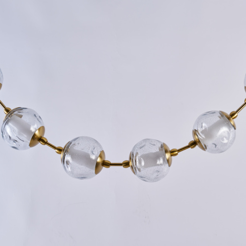 Подвесной светильник OD2437A-16 brass/clear фото 3