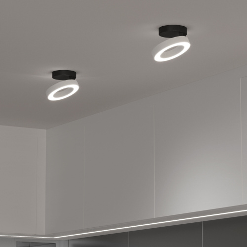 Накладной светодиодный светильник Spila белый 25105/LED фото 3