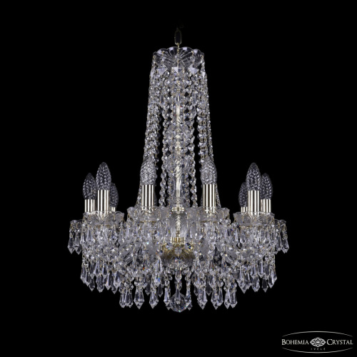 Люстра хрустальная 1403/10/160/h-61 G