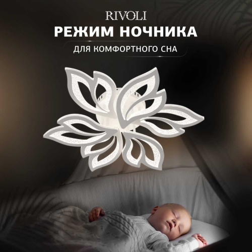 Потолочная светодиодная люстра Rivoli Teodora 6149-106 Б0066418 фото 9