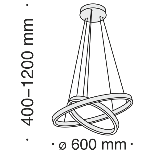 Подвесной светильник Maytoni MOD058PL-L55W4K фото 10