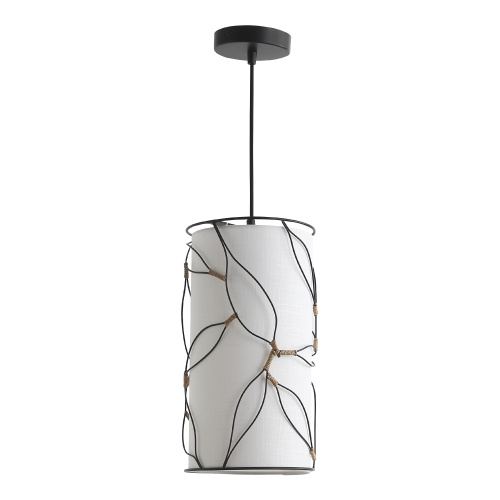 SL6228.403.01 Светильник подвесной ST-Luce Черный/Бежевый E27 1*60W ROOT фото 6