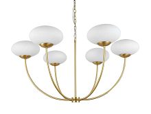 Люстра NEWPORT 3916/С brass