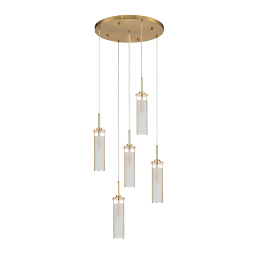 Подвесной светильник 11038/5PL Brass фото 2