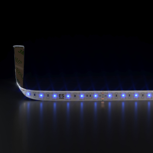 Светодиодная лента 24 В 14,4 Вт/м 60 Led/м 5050 IP65, синий, 5 м Лента светодиодная 24V 14,4W 60Led 5050 IP65 синий, 5м фото 2