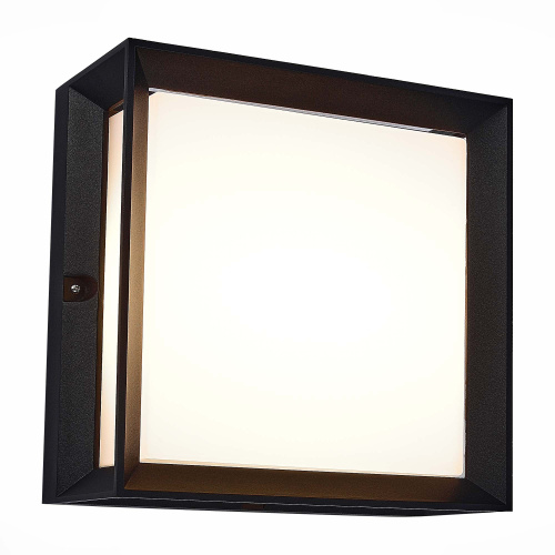 SL077.402.01 Светильник уличный потолочный ST-Luce Черный/Белый LED 1*12W 3000K CUBISTA фото 4