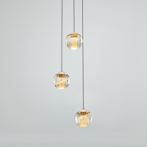 Подвесной светильник MD22001052-3A gold фото 4