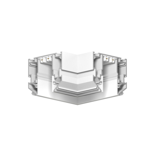 TR2026-WH Угловой элемент 90° трека SMART ONE, алюминий, белый фото 2