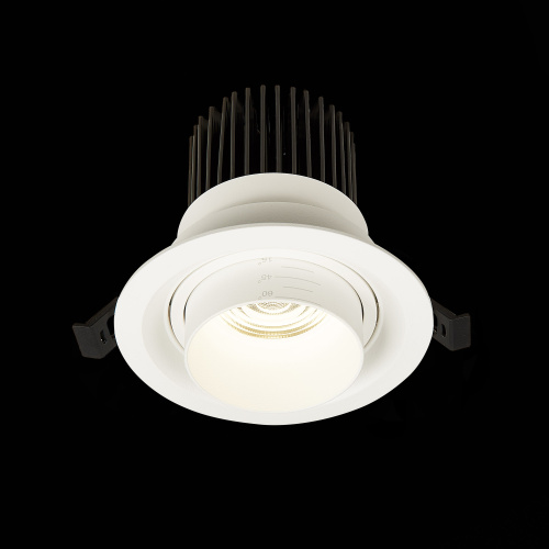 ST701.548.12 Св-к встр. Zoom Белый LED 1*12W 4000K 960Lm Ra90 15°-60° IP20 D115xH95 170-240V Встраиваемые светильники фото 7
