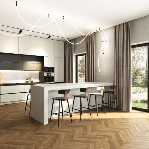 Гибкий неон 336Led 12W IP20 3000K Full light круглый теплый белый, 5 м 24V 12W 336Led 2835 IP20 фото 3