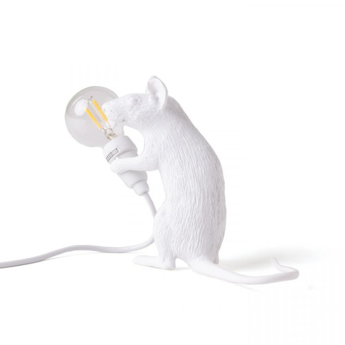 Настольная лампа Mouse Lamp Sitting USB фото 6