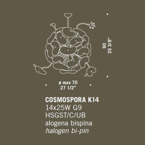 Люстра Cosmospora фото 7