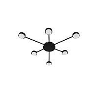 Потолочная люстра Lightstar Fico 740077