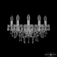 Бра хрустальные 1403B/5/160 Ni Bohemia Ivele Crystal (Богемия Ивеле Кристалл)