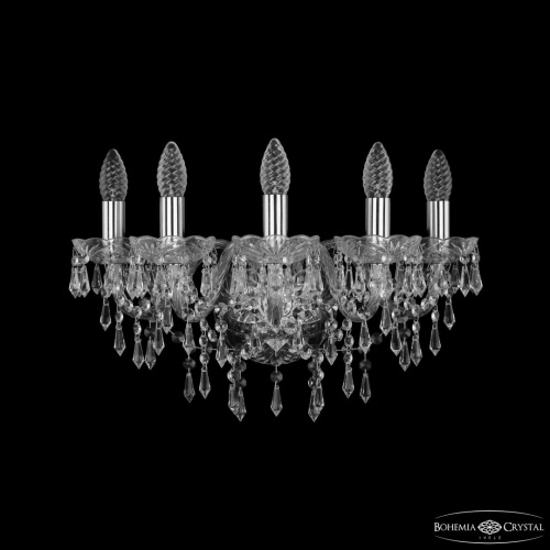Бра хрустальные 1403B/5/160 Ni Bohemia Ivele Crystal (Богемия Ивеле Кристалл)