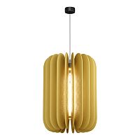 SL3004.443.01 Светильник подвесной ST-Luce Черный/Желтый E27 1*60W SENTITO