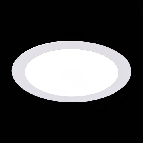 ST209.538.15 Св-к встр. Белый LED 1*15W 3000K 1 020Lm Ra80 110° IP20 D190xH8 90-265V Встраиваемые светильники фото 8