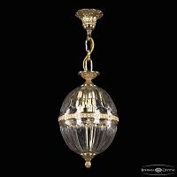 Подвесной светильник с хрустальными плафонами 5680/20 G Clear/M-1H Bohemia Ivele Crystal (Богемия Ивеле Кристалл)