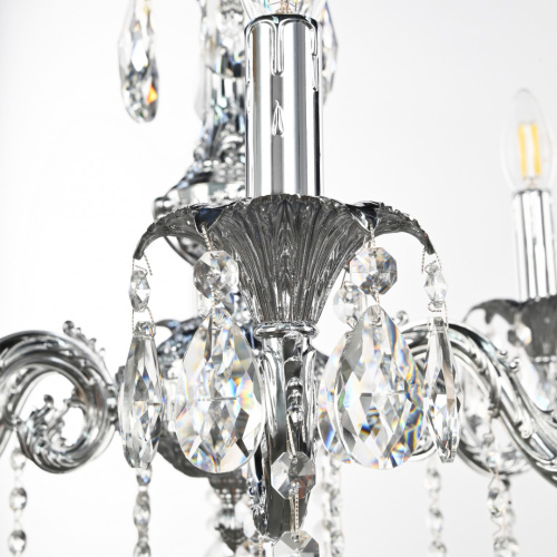 Люстра с хрустальными подвесками AL79101/6/175 B Ni Bohemia Ivele Crystal (Богемия Ивеле Кристалл) фото 2 Люстра с хрустальными подвесками AL79101/6/175 B Ni Bohemia Ivele Crystal (Богемия Ивеле Кристалл) фото 2
