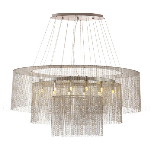 Люстра Cloyd ONASSIS C10 / шир. 100 см - никель сатин (арт.11462) фото 2