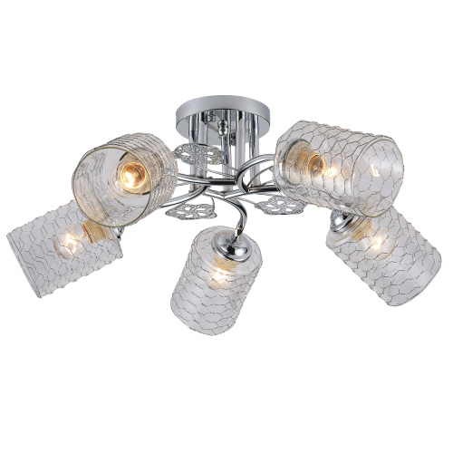 Потолочный светильник Escada 1113/5PL E27*40W Chrome