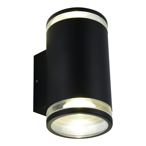SL9009.401.02 Светильник уличный настенный ST-Luce черный/белый GU10 2*50W TUBO фото 4 SL9009.401.02 Светильник уличный настенный ST-Luce черный/белый GU10 2*50W TUBO фото 4