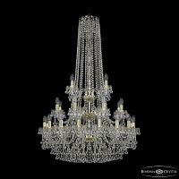 Люстра хрустальная 1409/16+8+4/300/h-130/3d G Bohemia Ivele Crystal (Богемия Ивеле Кристалл)
