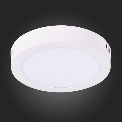 ST112.532.12 Светильник настенно-потолочный Белый LED 1*12W 3000K 715Lm Ra80 120° IP20 D160xH28 90-2 Накладные светильники фото 3