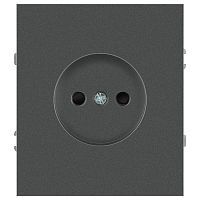 Розетка ЭРА Arktik 16-2106-06 без заземления 2P 16А-250В графит Б0071678