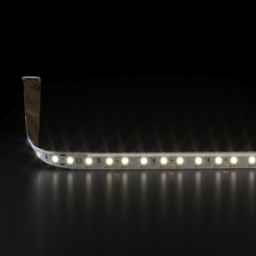 Светодиодная лента 12 В 9,6 Вт/м 120 Led/м 2835 IP65, теплый белый 3300K, 5 м Лента светодиодная 12V 9,6W 120Led 2835 IP65 теплый белый, 5м фото 2