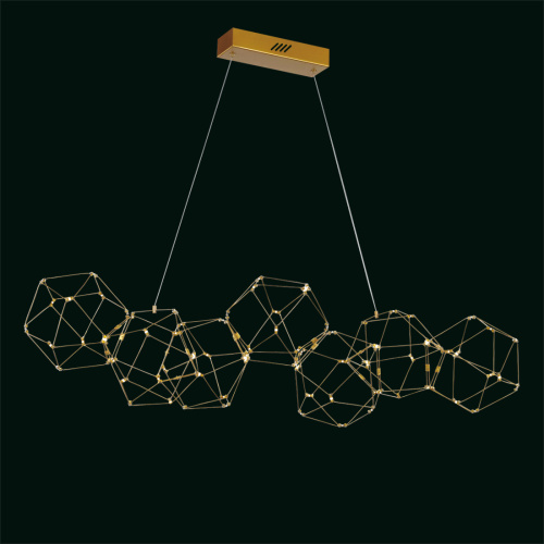 Люстра Lucciola 7A matt gold фото 2