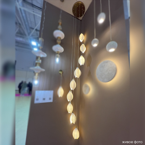 Светильник подвесной Crystal Lux FLOWERS SP9 фото 2
