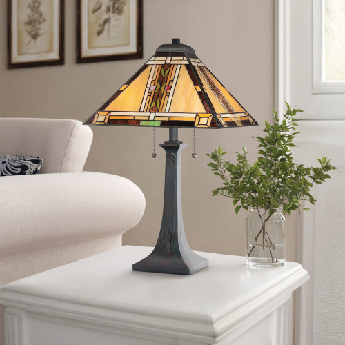 Настольная лампа Quoizel, Арт. QZ-NAVAJO-TL-VB фото 4