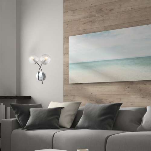 Настенный светильник Escada 1110/2A E14*40W Chrome фото 3