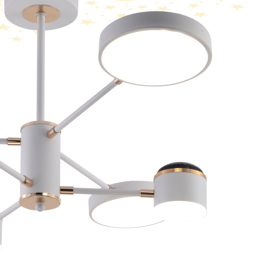 Светильник на штанге Escada 10255/6 LED*110W White/Gold фото 4