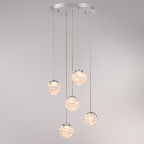 Подвесной светильник MD25030003-5A chrome/clear фото 4