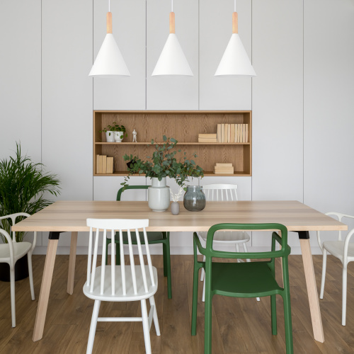 SLE1255-503-03 Светильник подвесной Белый/Белый E27 3*40W ARKET фото 5