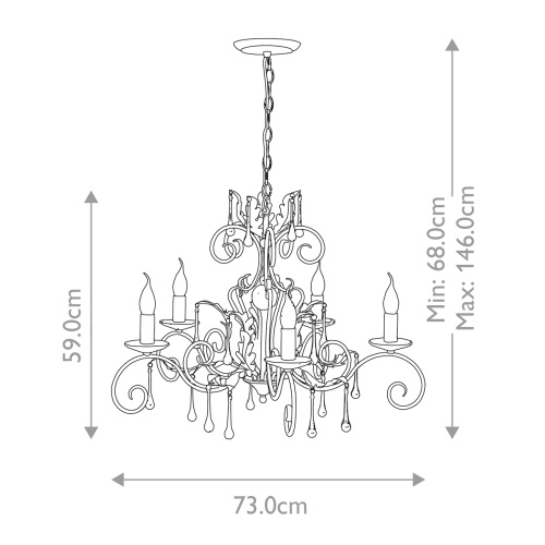 Люстра Elstead Interior, Арт. AML5-BRONZE фото 6