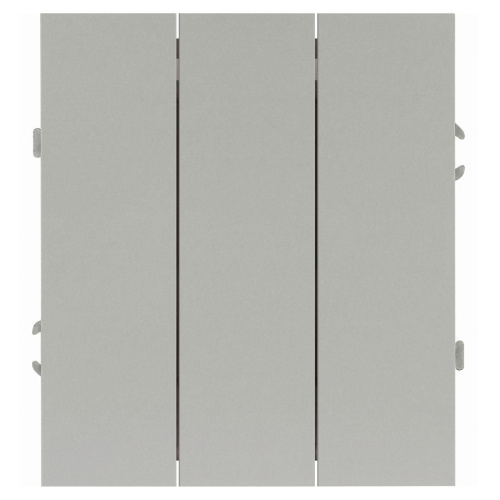 Выключатель ЭРА Arktik 16-1107-03 тройной 10АХ-250В алюминий Б0070376