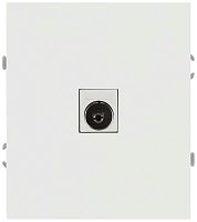 Розетка ЭРА Arktik 16-3101-01 TV одиночная белый Б0070464