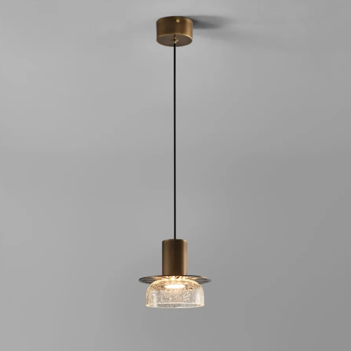 Подвесной светильник MT9171-1HA аntique brass фото 3