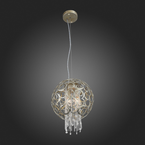 SL1101.203.02 Люстра подвесная ST-Luce Шампань/Шампань, Прозрачный E14 2*40W DOLCIMA фото 6