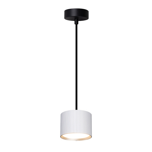 Светильник потолочный Feron Barrel HL4588 ARIA  levitation 12W, 230V, GX53, серебро + черный, на подвесе 1,7 м фото 3