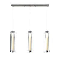 Подвесной светодиодный светильник Indigo Rilucente 11061/3P Chrome V000148L