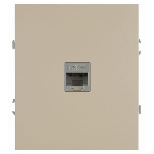Розетка ЭРА Arktik 16-3107-04 информационная RJ45 шампань Б0070477
