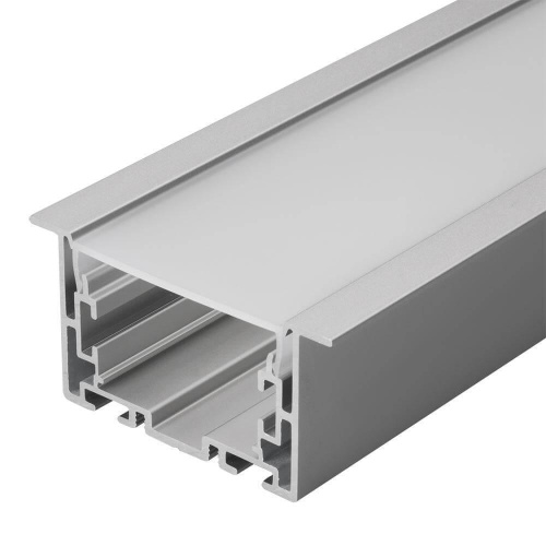 Профиль с рассеивателем Arlight S2-LINIA69-F-2500 ANOD+OPAL 021177 Профиль с рассеивателем Arlight S2-LINIA69-F-2500 ANOD+OPAL 021177