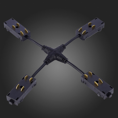 ST015.422.20 X- образный коннектор Skyline 220 ST-Luce Черный SKYLINE 220 фото 3