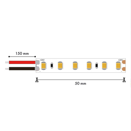 Светодиодная лента Favourite 14,4W/m 120LED/m 2835SMD теплый белый 5M 2001-31420